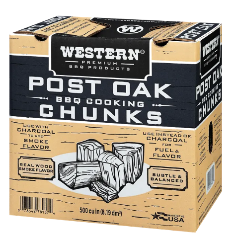Western Post Oak BBQ Cooking Chunks