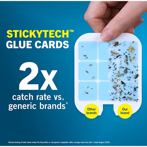 SAFER® Home Indoor Fly Trap Refill Glue Cards