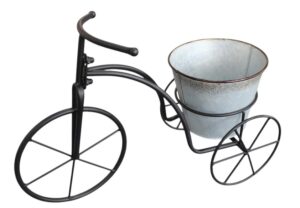 Cheap Carls  Metal Bike W/ Pot
