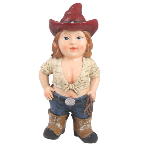 Hi-Line Gift Gnome Woman Statues