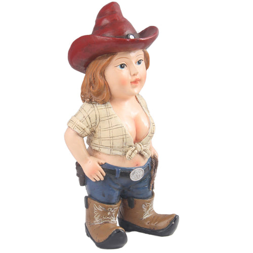 Hi-Line Gift Gnome Woman Statues