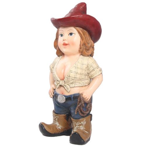 Hi-Line Gift Gnome Woman Statues
