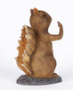 Hi-Line Gift Exclusive Squirrel Holding Go Away Sign