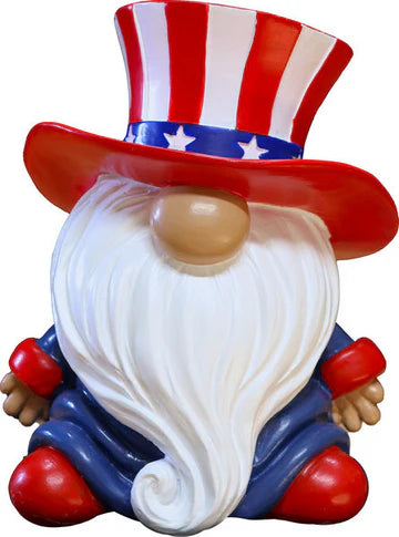 Spoontiques Americana Gnome Garden Statue