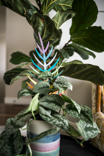 Treleaf BARE™ Palmella™ - Customizable wooden plant support - Inspired by the Palm leaf