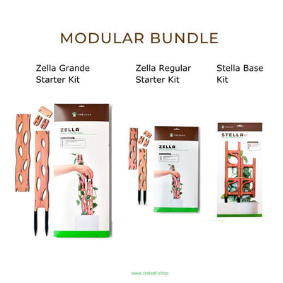 Treleaf Modular Bundle - Regular Zella, Grande Zella and Stella