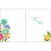 Gina B Designs Birthday card Always Flowers Greeting Card