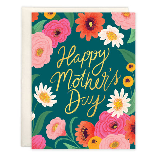 Gina B Designs Mother's Day card Daisies and Blooms Greeting card
