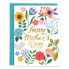 Gina B Designs Mother's Day Card Happy Mom Flowers Greeting Card