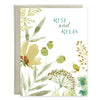 Gina B Designs Get Well Card Relaxing Greens Greeting Card