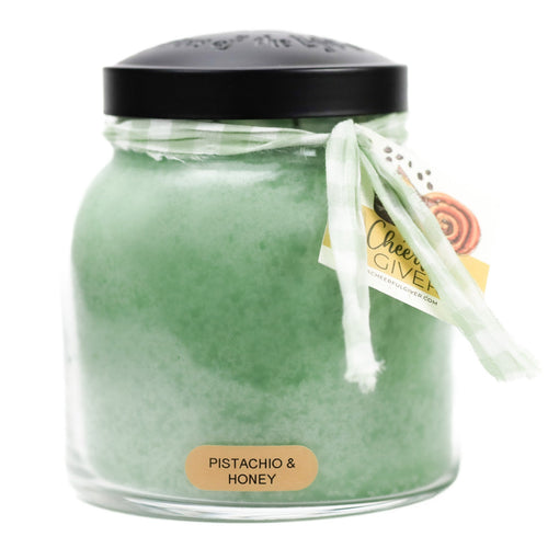 A Cheerful Giver Pistachio & Honey - 34 oz Papa Candle