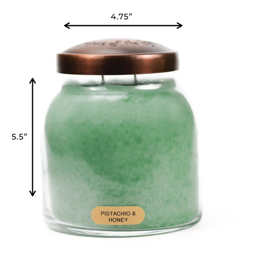 A Cheerful Giver Pistachio & Honey - 34 oz Papa Candle