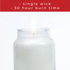 A Cheerful Giver Candy Cane - 6 oz Baby Candle