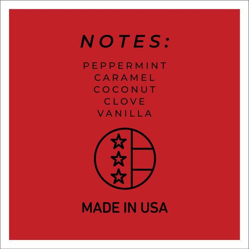 A Cheerful Giver Candy Cane - 6 oz Baby Candle