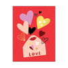 Gina B Designs Love Letter Valentine's Card Greeting Card