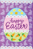 Custom Decor Applique-Patterned Easter Egg-FM