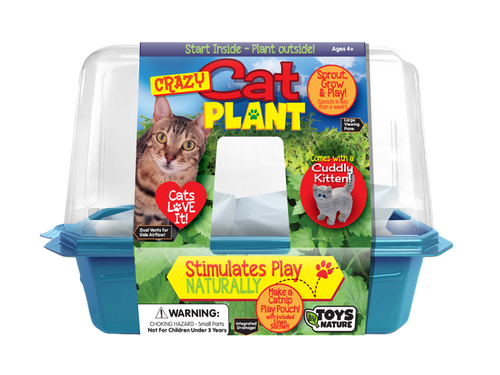 Toys By Nature Crazy Cat Plant Mini World Terrarium