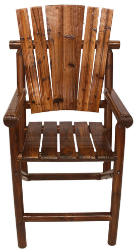 Leigh Country Char-log Bar Arm Chair