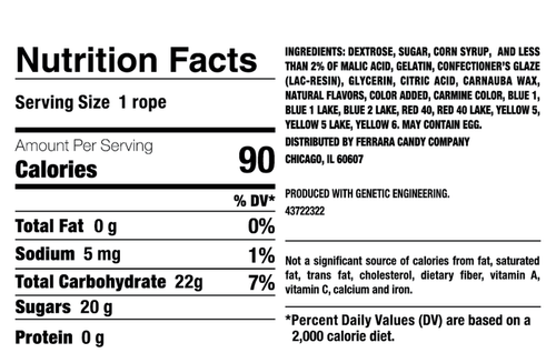 Nerds Rainbow Rope Candy
