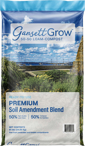 Quonset Soil Solutions GansettGrow™ 50-50 Loam-Compost Premium Soil Amendment Blend