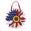 Evergreen Patriotic Sunflower Door Decor