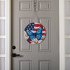 Evergreen Patriotic Butterfly PVC Door Décor 16D