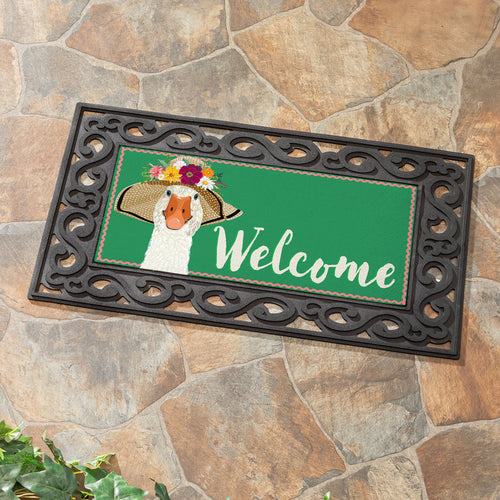 Evergreen Flowery Goose Sassafras Switch Mat