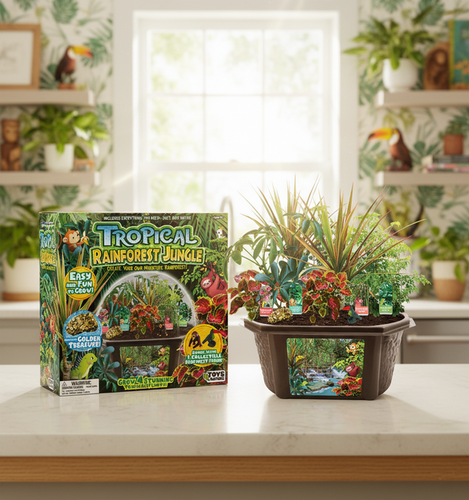 Toys By Nature Tropical Rainforest Jungle Biosphere Terrarium