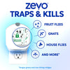 Zevo Plant Flying Insect Trap Refill - 3 Refill Cartridges