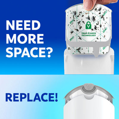 Zevo Plant Flying Insect Trap Refill - 3 Refill Cartridges