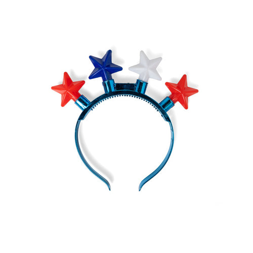 Patriot Pride JUMBO Flashing Star Headband