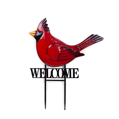 Land & Sea Metal Red Cardinal