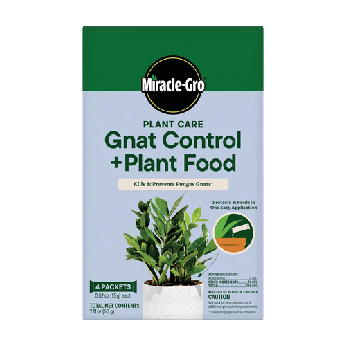 Miracle-Gro Plant Care Gnat Control + Plant Food