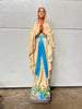 HAND PAINTED OUR LADY LOURDES LG
