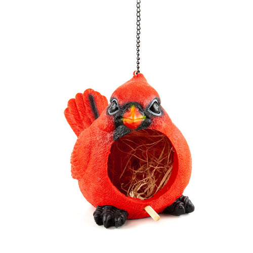 Land & Sea Cardinal Birdhouse