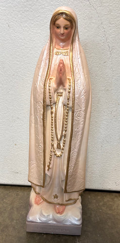 HAND PAINTED OUR LADY FATIMA SM