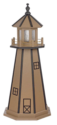 WOODEN LIGHTHOUSE 4' W/ SENSOR