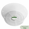 Crescent Garden Clear Deep Plastic Plant Saucers