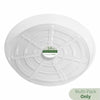 Crescent Garden Clear Deep Plastic Plant Saucers