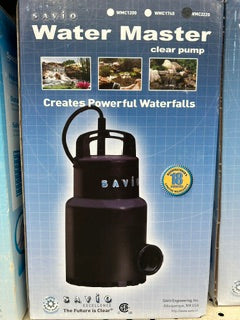 SAVIO WATER MASTER CLEAR 1740GAL