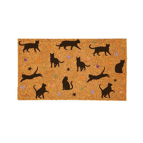 Evergreen Pumpkin Patch Cat Coir Mat