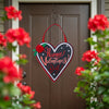 Evergreen Valentine's Day Pearls Door Decor