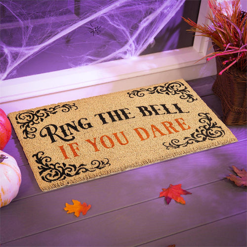 Evergreen  Doormat Ring The Bell