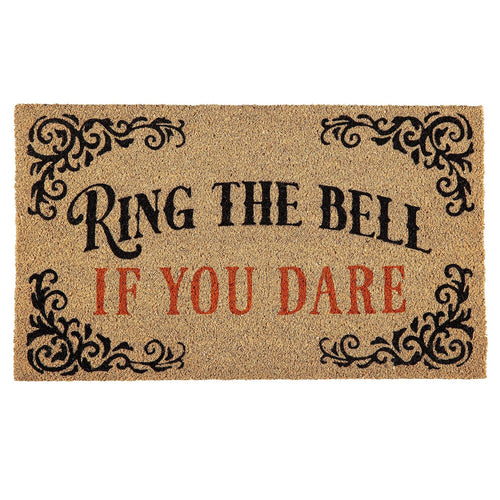 Evergreen  Doormat Ring The Bell