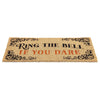 Evergreen  Doormat Ring The Bell