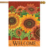 Briarwood Lane Flag Mini Fall Sunflowers