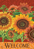 Briarwood Lane Flag Mini Fall Sunflowers