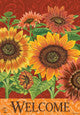 Briarwood Lane Flag Mini Fall Sunflowers