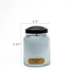 A Cheerful Giver Morning Rain - 6 oz Baby Candle