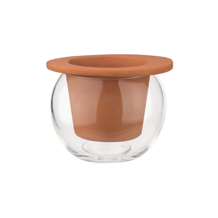 Syndicate Sales 4.5 Terracotta Self-Watering Planter